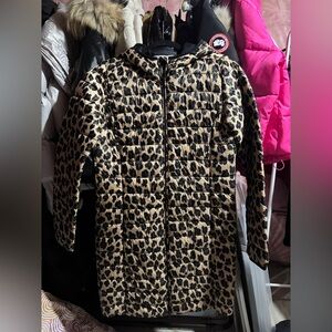Leopard print Jillian Harris x Joe Fresh jacket